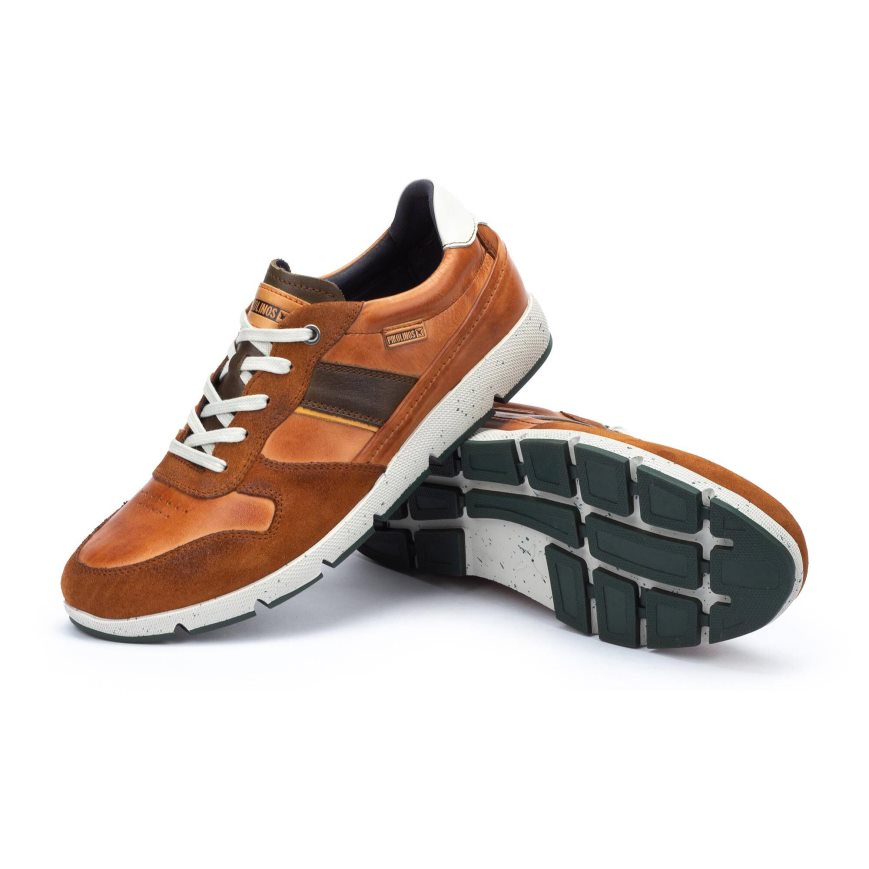 Men's Pikolinos FUENCARRAL Sneakers Brown | NZ ZAQ3295